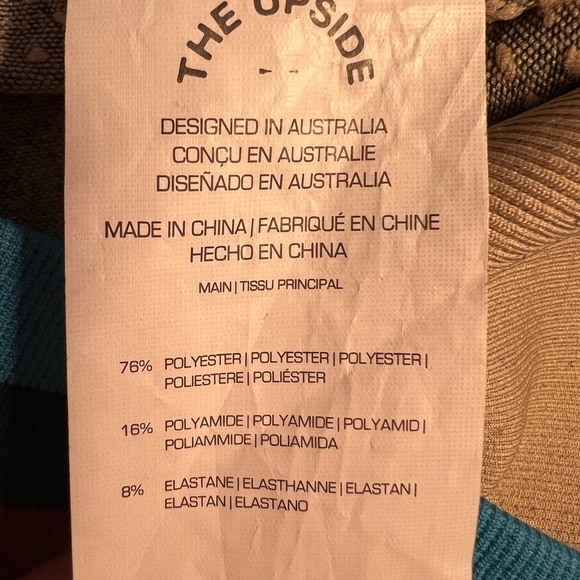 Anthropologie The Upside tab leggings with stripes small 
NWT - Picture 10 of 10